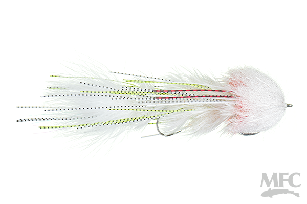 Schultzy's OG Leggy Boi White Clown / 1 Warmwater Flies