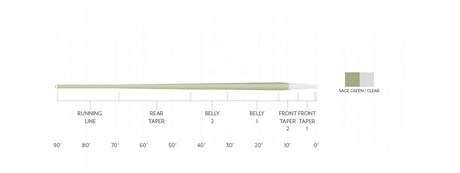 Scientific Anglers Magnitude Smooth Trout Expert 10' Clear Float Tip Fly Line Fly Line
