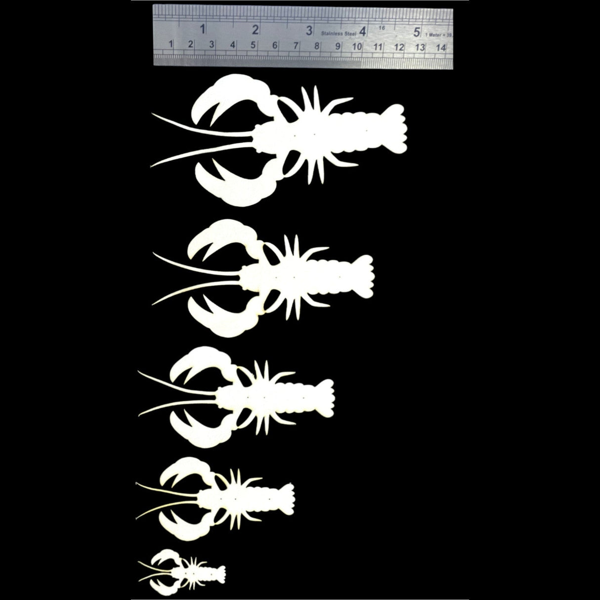 Semperfli ABC Crawdads Kit Chenilles, Body Materials