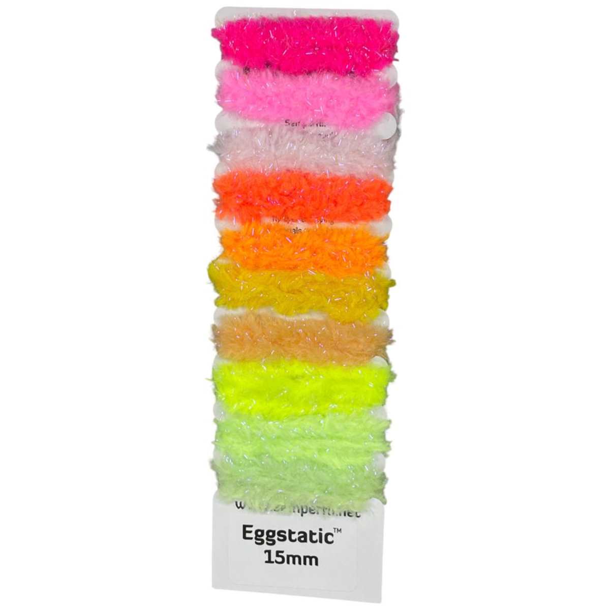 Semperfli EggStatic Egg Fritz 15mm Multicard Attractor Colors Chenilles, Body Materials