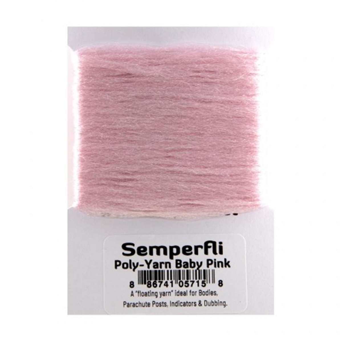 Semperfli Poly-Yarn Baby Pink Chenilles, Body Materials
