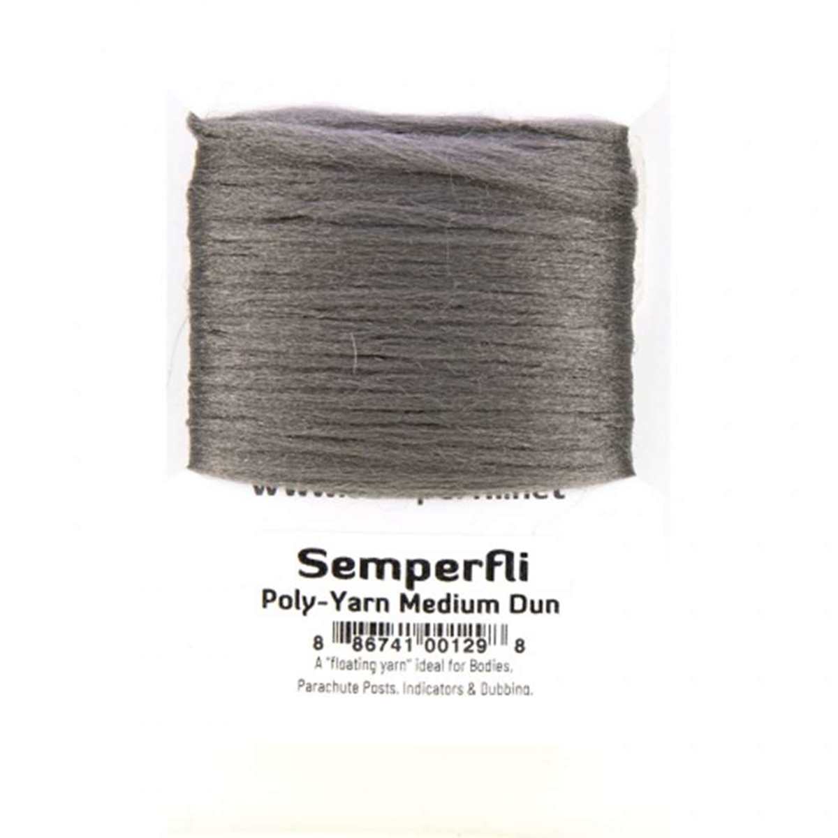 Semperfli Poly-Yarn Medium Dun Chenilles, Body Materials
