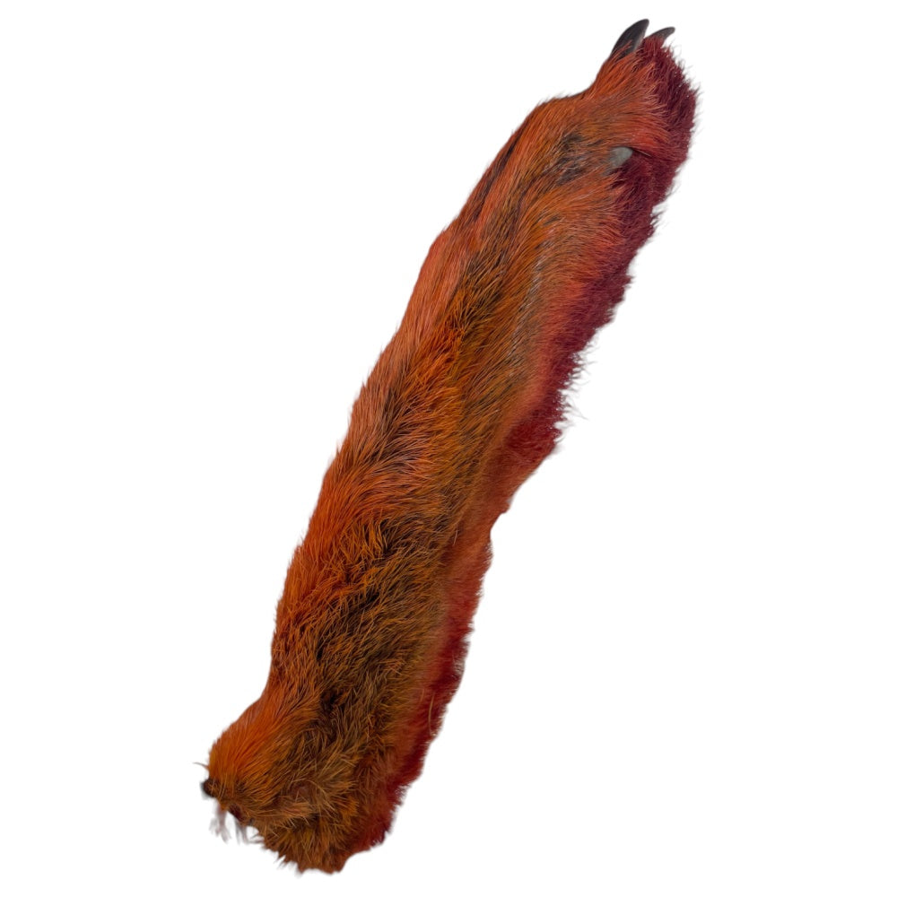 Semperfli Snowshoe Rabbit Foot Red Rabbit Hair