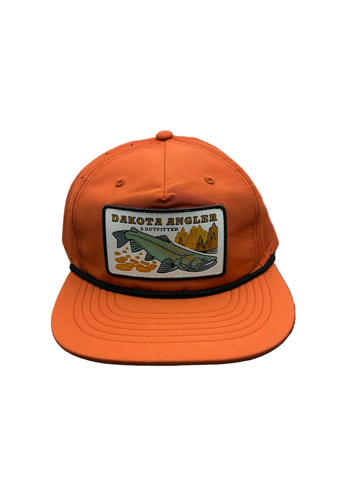 Shop Logo Patch Performance Cap Rust-Black Hats, Gloves, Socks, Belts