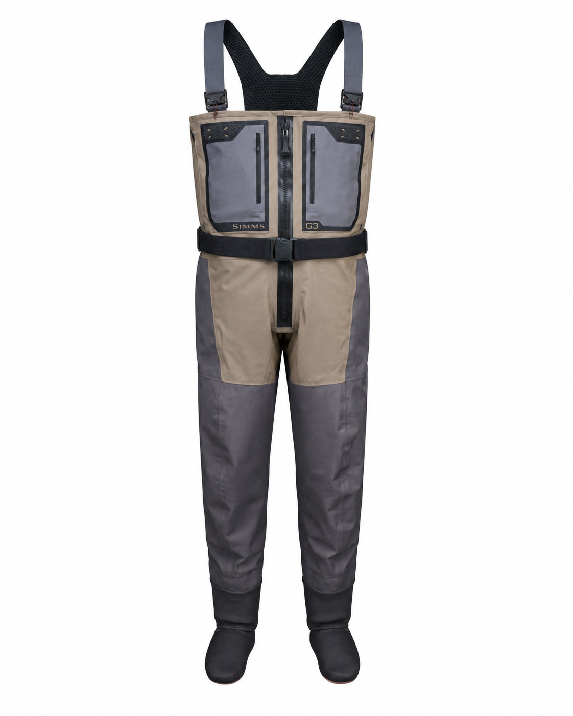 Simms Men's G3Z Pro Guide Stockingfoot Waders Dark Elkhorn / S 8-9 Waders
