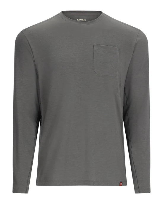 Simms Men's Glades Crew Steel Heather / M Clothing
