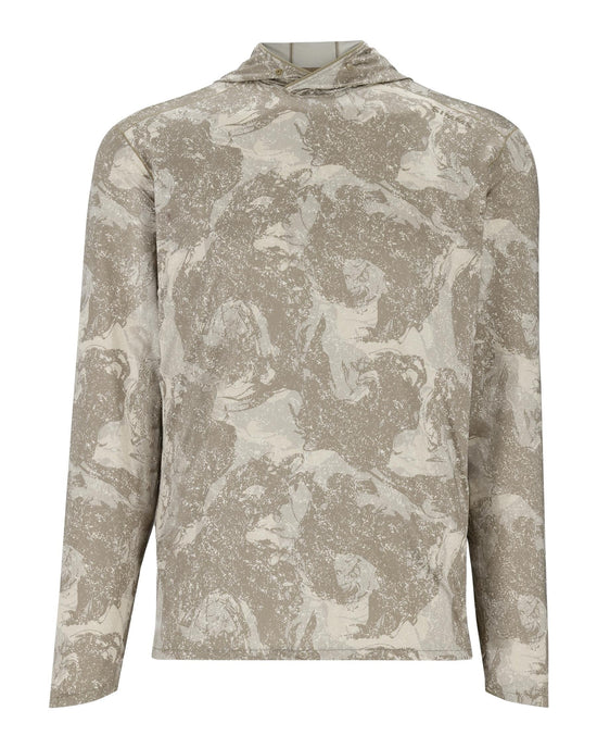 Simms Solarflex Hoody Back Eddy Stone / S Clothing