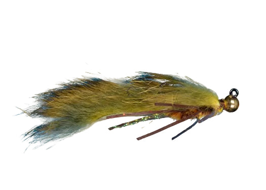 Solitude Jiggler Olive / 8 Trout Flies