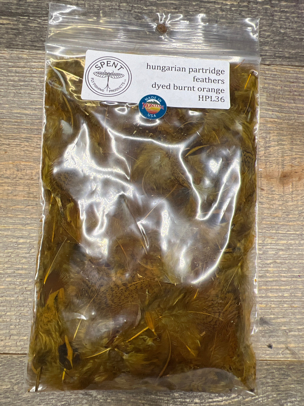 Spent Fly Fishing Hungarian Partridge Feathers Burnt Orange Partridge Feathers