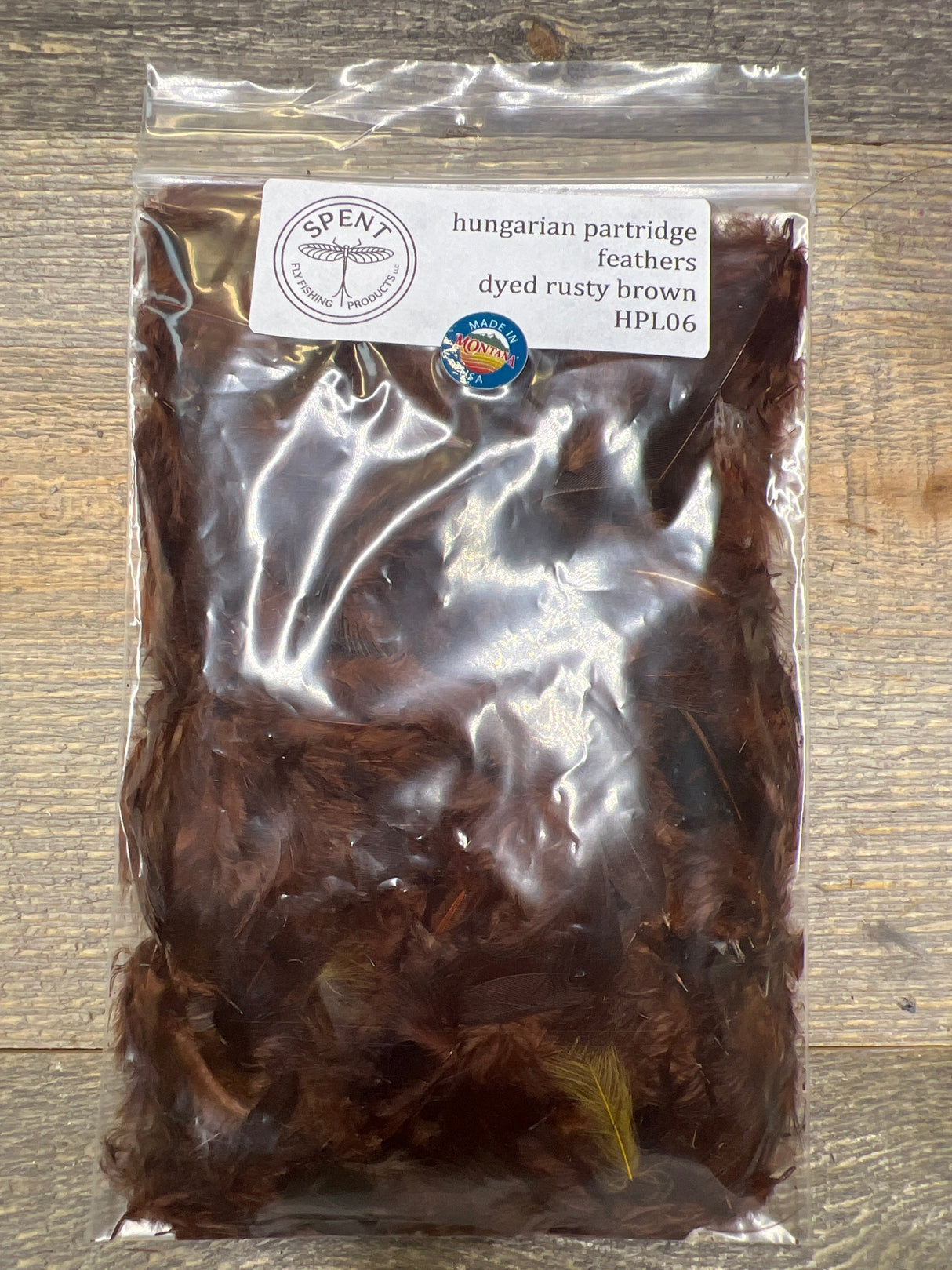 Spent Fly Fishing Hungarian Partridge Feathers Rusty Brown Partridge Feathers