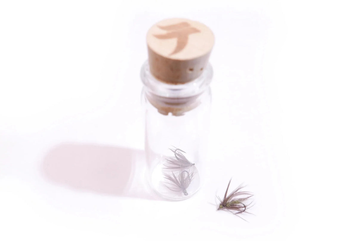 The Little Olive Soft Hackle (size 18, Flies) Flies