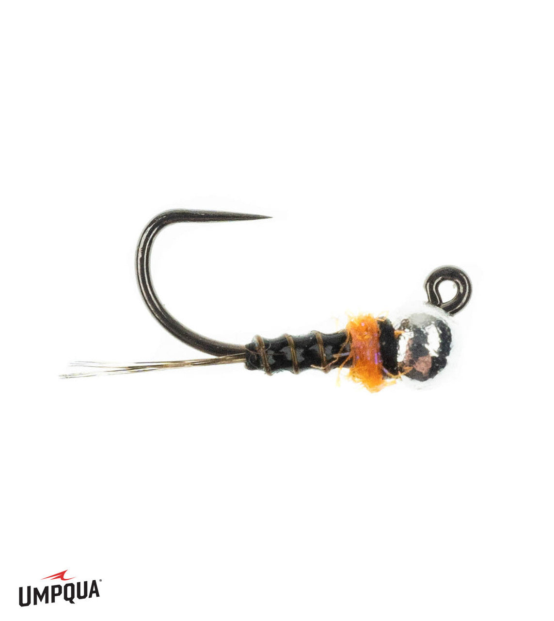 Thread Frenchie Jig- Egan's Black / 12 Trout Flies