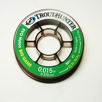 TroutHunter EVO Big Game Tippet 50M 0x - 15.7 lb Tippet