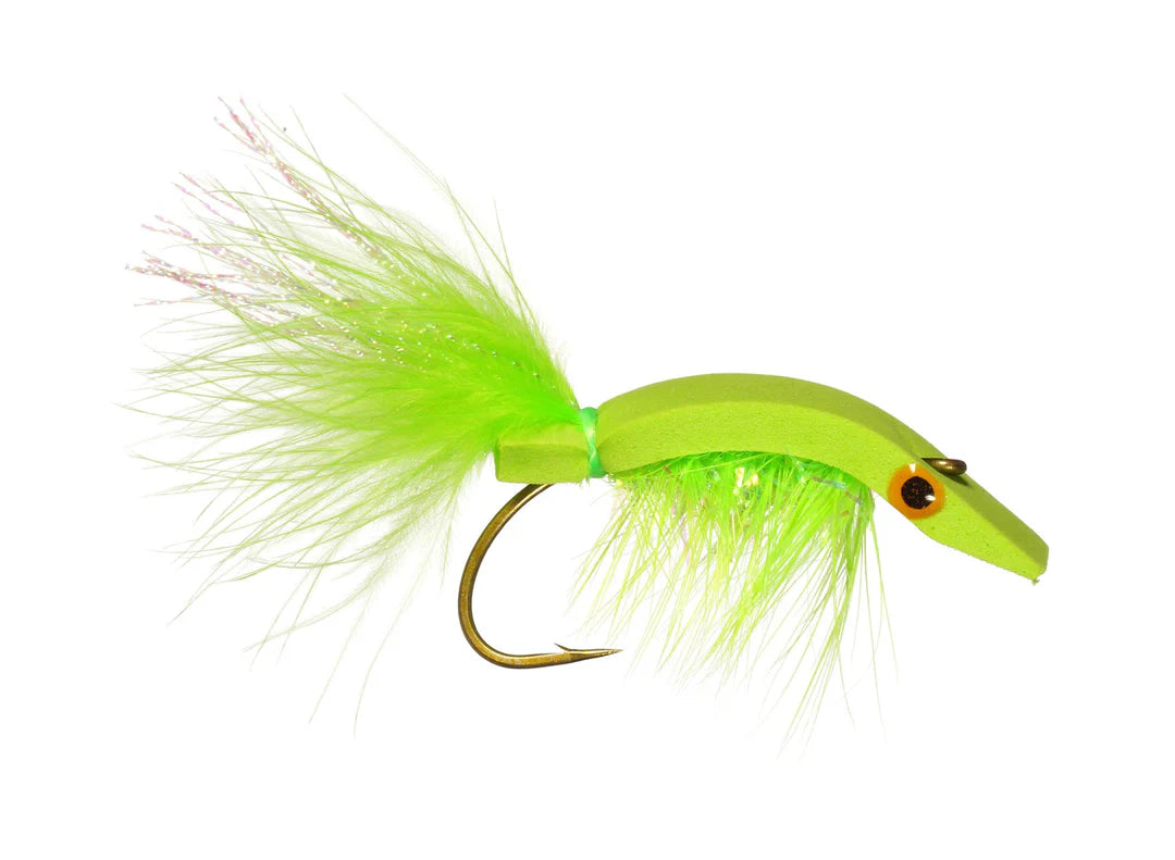Tullis' Wiggle Bug Chartreuse / 1/0 Flies