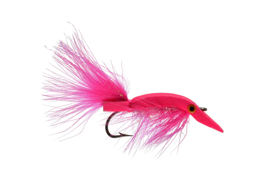 Tullis' Wiggle Bug Hot Pink / 1/0 Flies