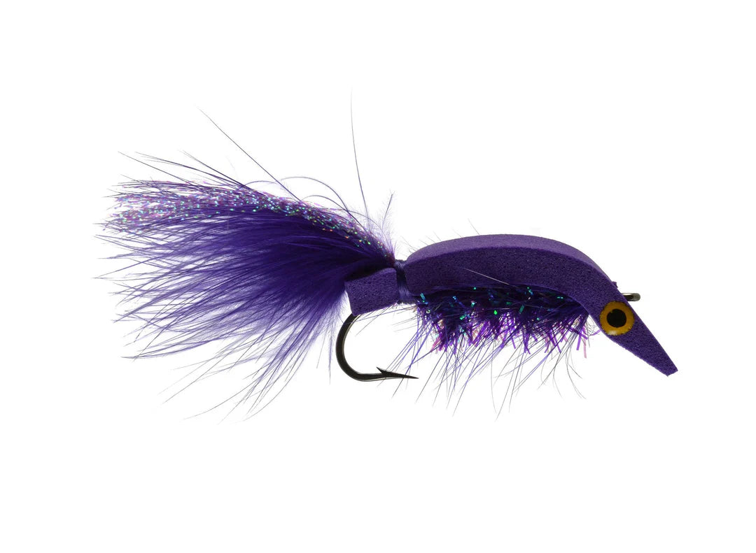 Tullis' Wiggle Bug Purple / 1/0 Flies