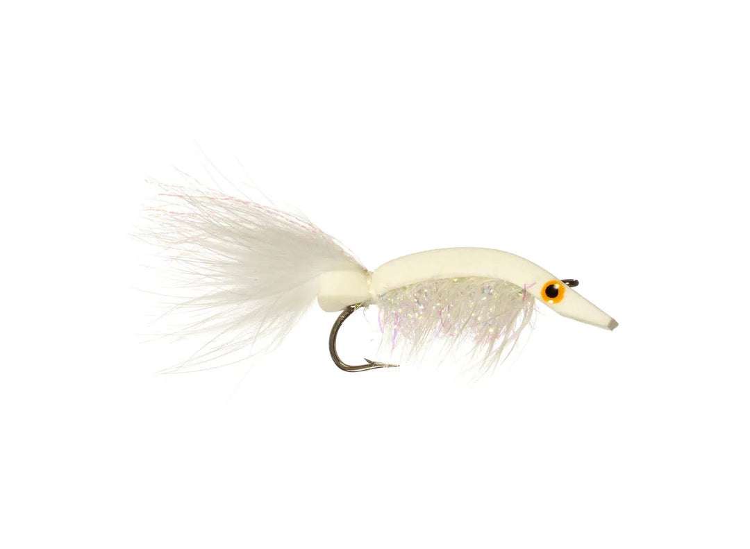 Tullis' Wiggle Bug White / 1/0 Flies