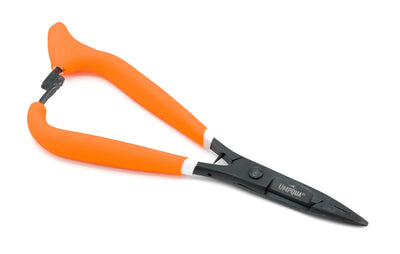 Umpqua River Grip Precision Ultra Mitten Scissor Clamp 5.5" Orange Forceps