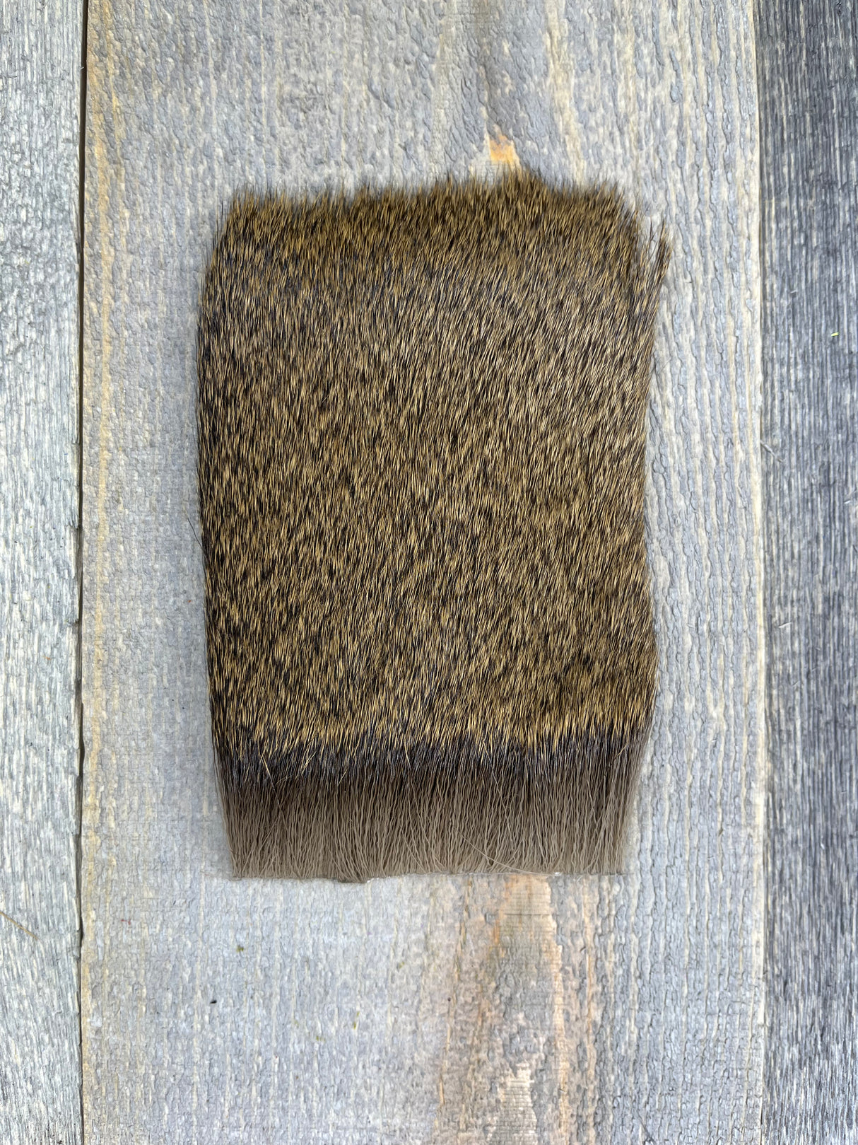 Varner's Big Bug Deer Hair 3" x 4" Patch - Mid Season Grade #1 Tan Deer Hair