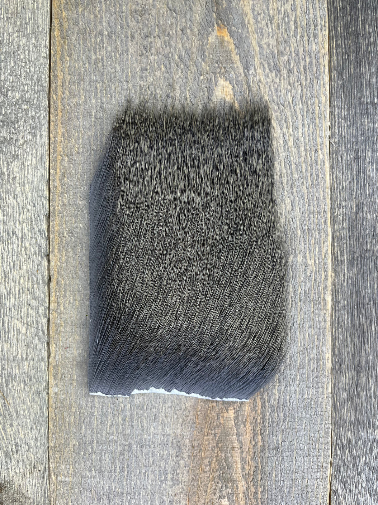 Varner's Big Bug Deer Hair 3" x 4" Patch - Mid Season Grade #2 Gray Deer Hair