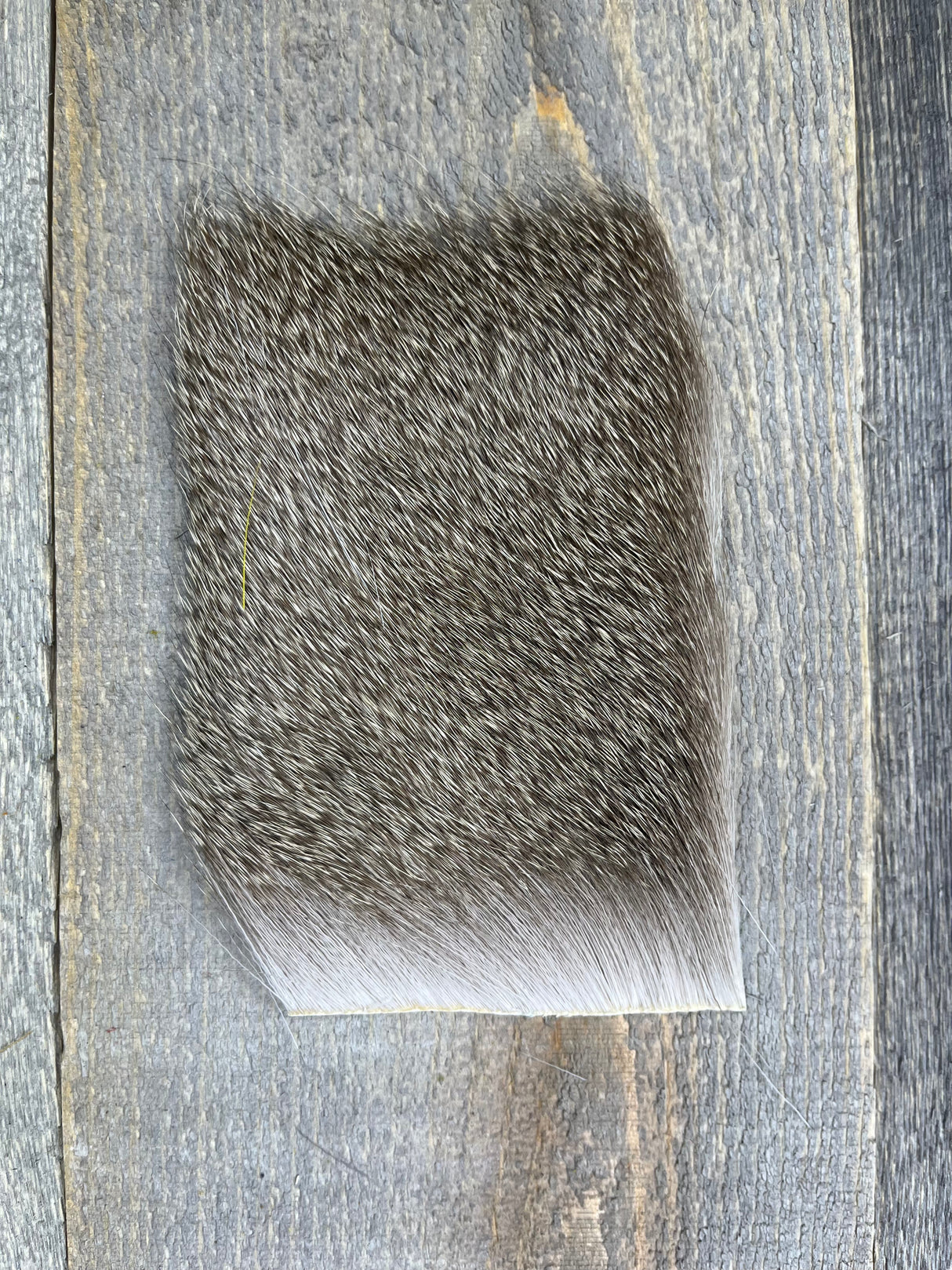 Varner's Big Bug Deer Hair 3" x 4" Patch - Mid Season Grade #2 Natural Deer Hair