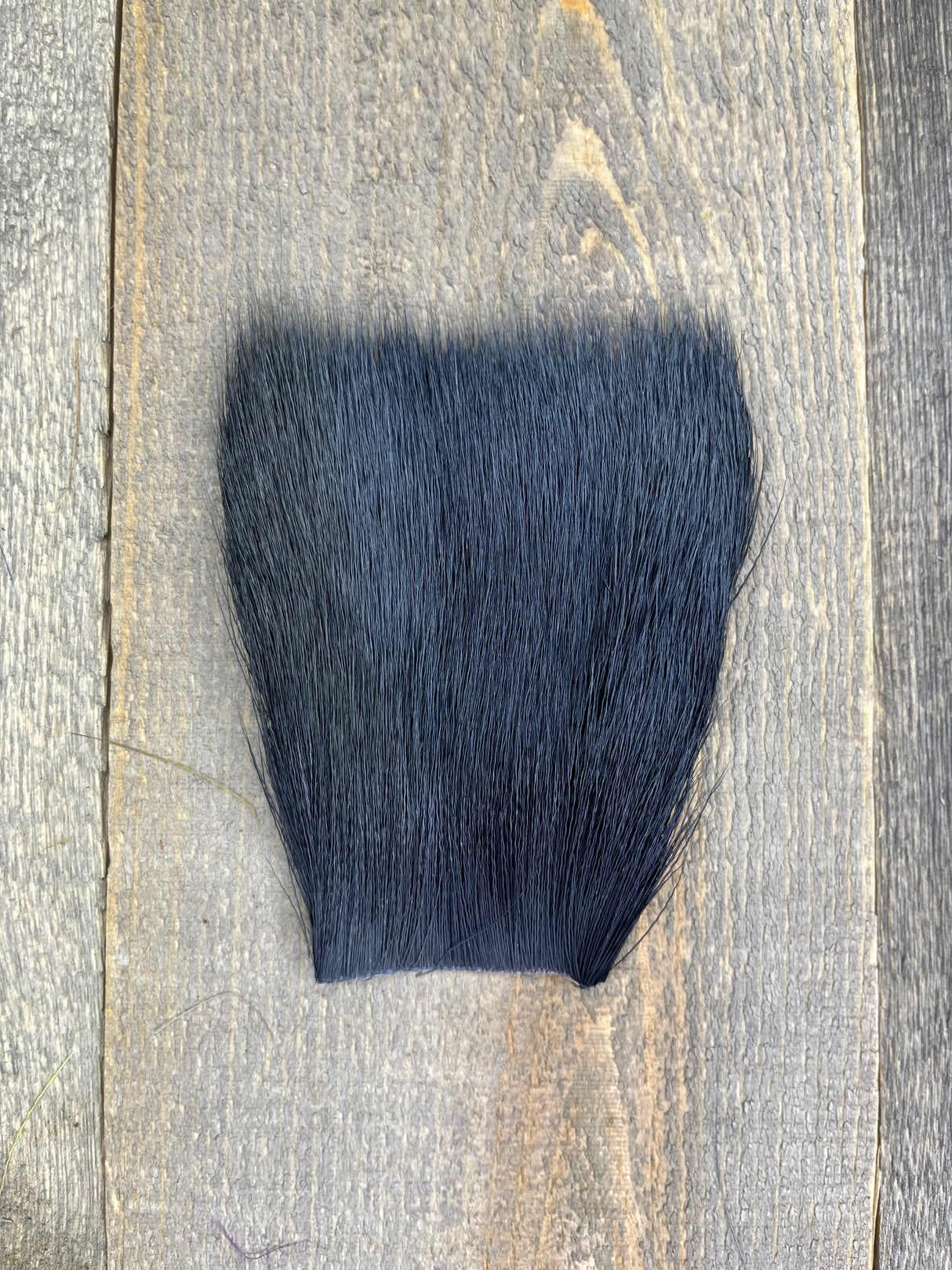 Varner's Deer Belly Hair Charcoal Gray Deer Hair