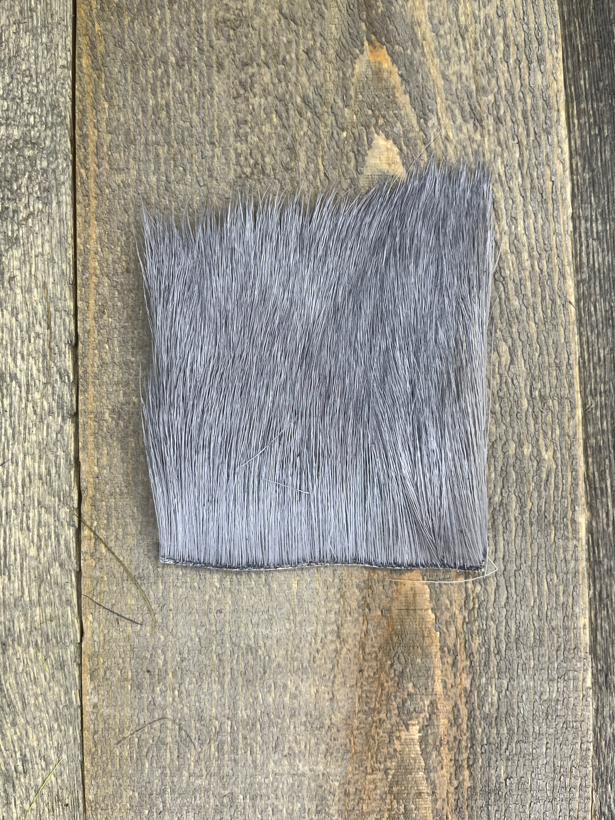Varner's Deer Belly Hair Pearl Gray Deer Hair