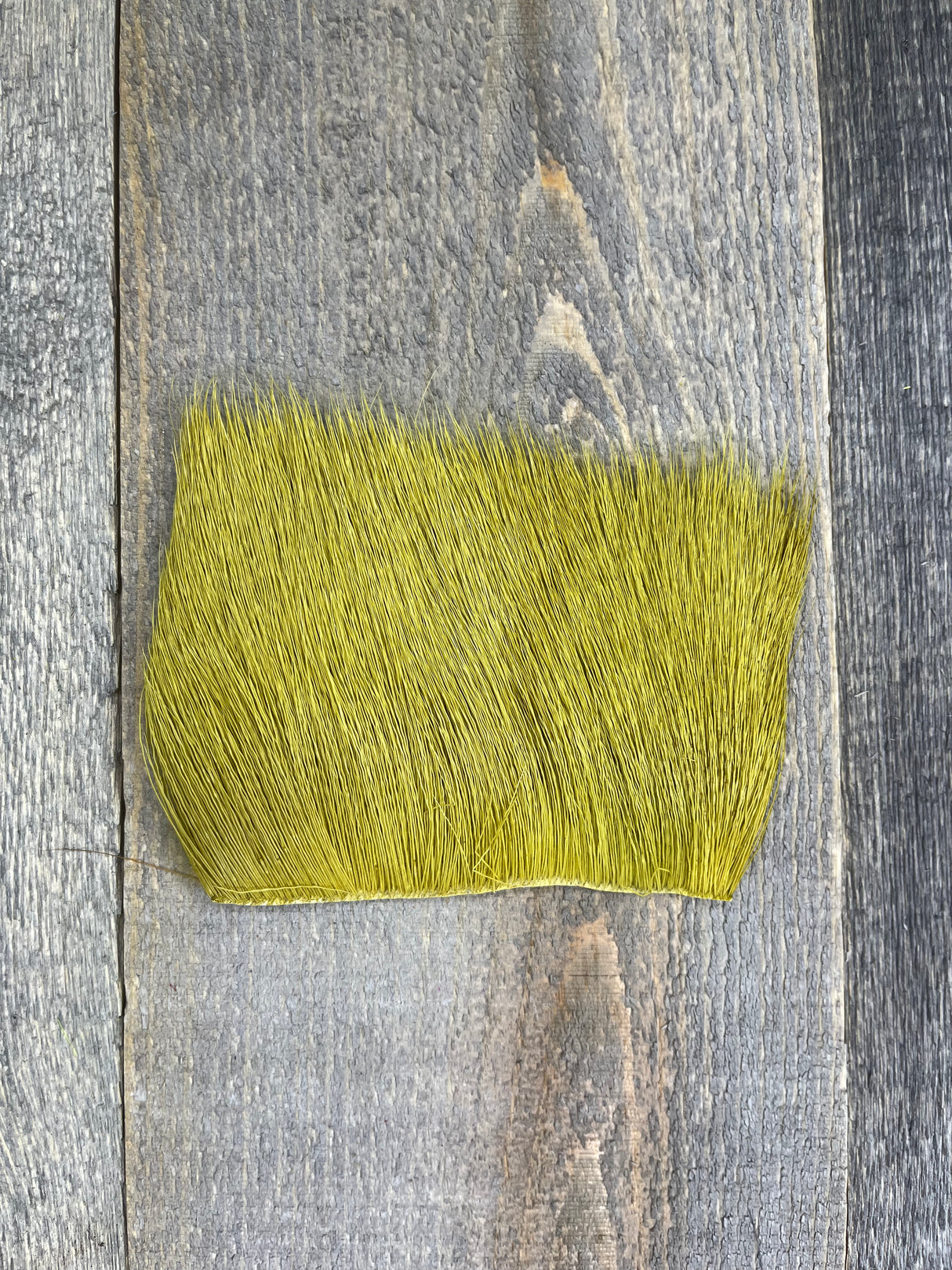 Varner's Deer Belly Hair Sculpin Olive Deer Hair