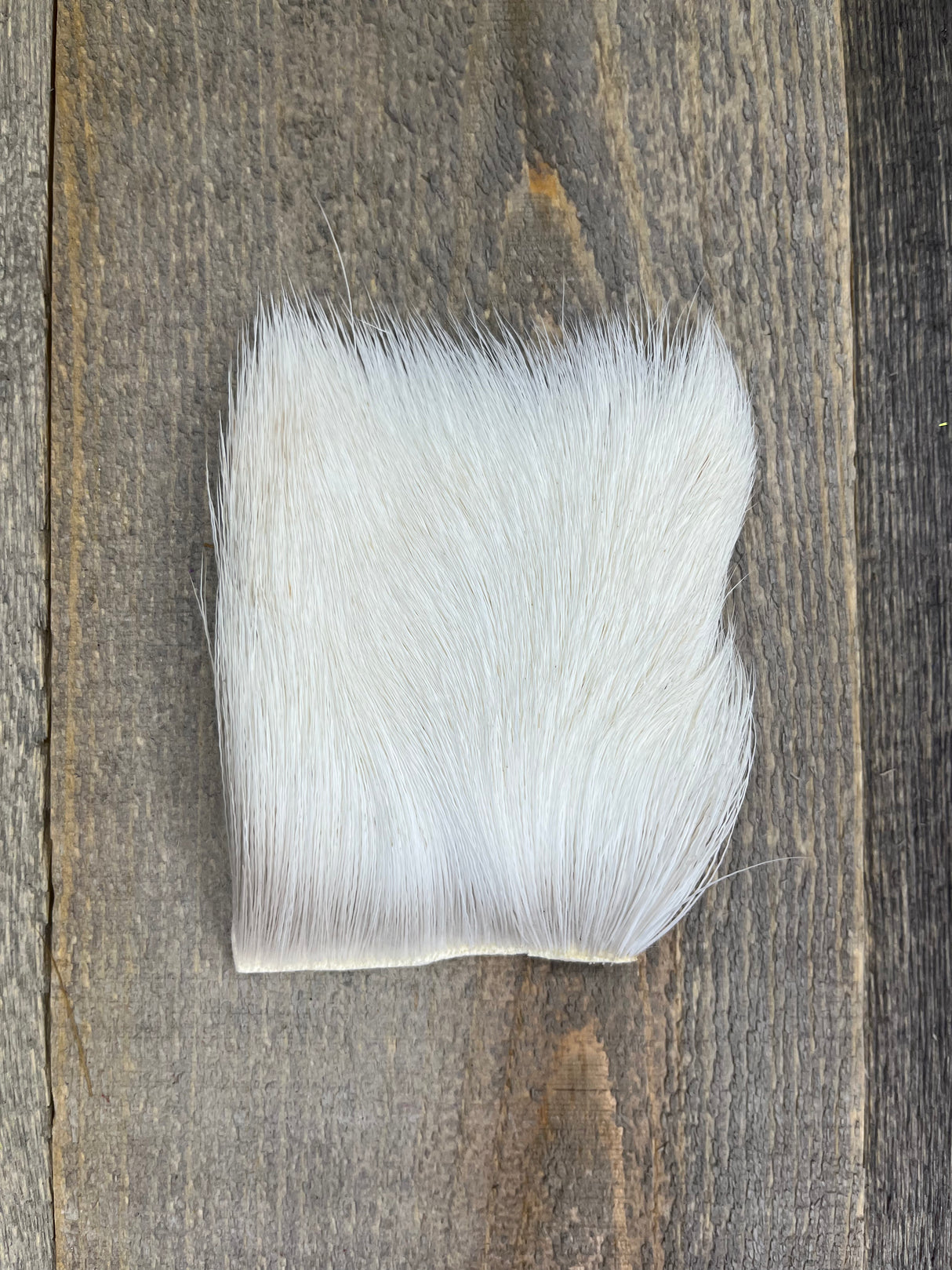 Varner's Deer Belly Hair White Deer Hair
