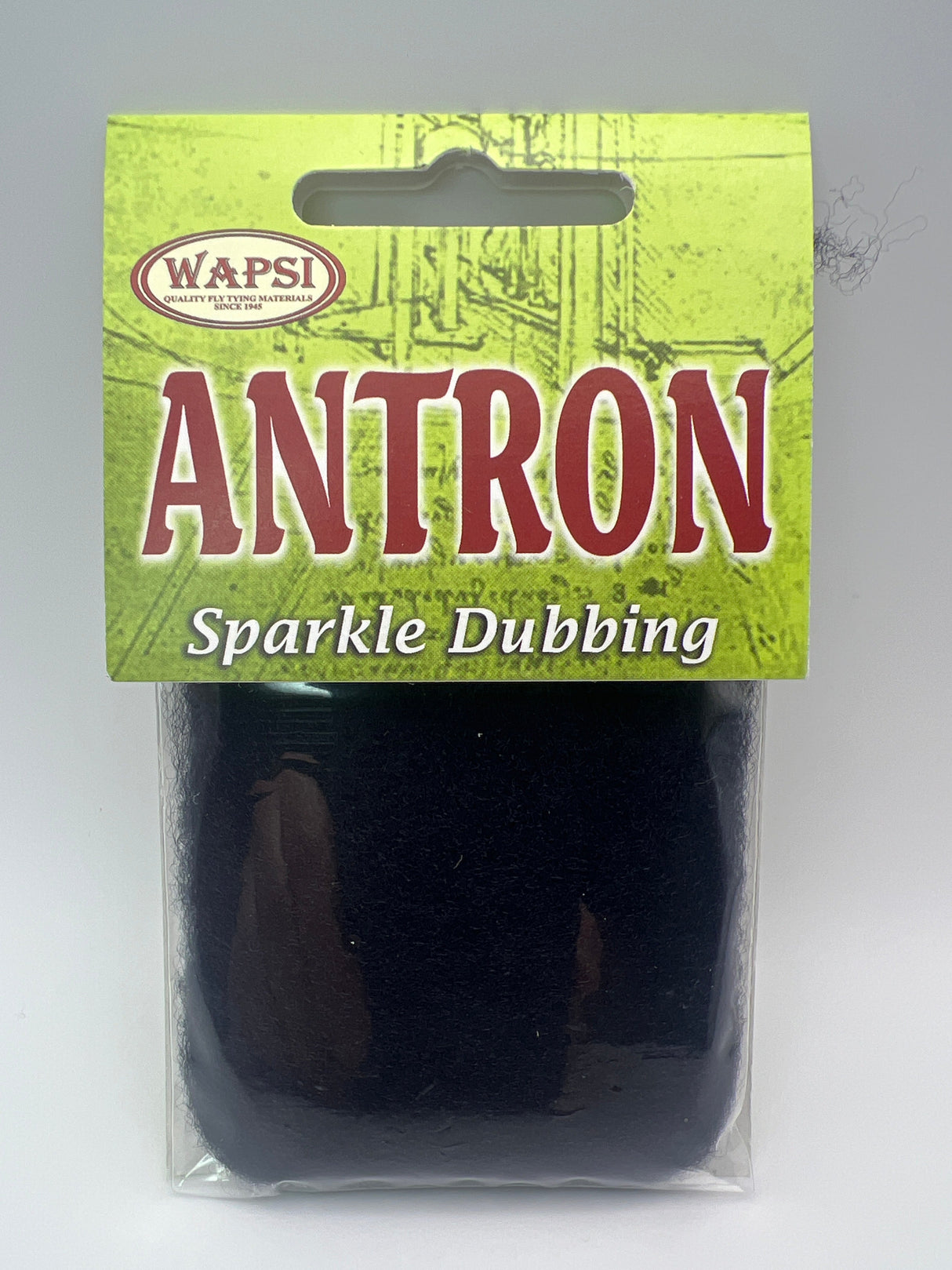 Wapsi Antron Sparkle Dubbing Black Gnat Dubbing