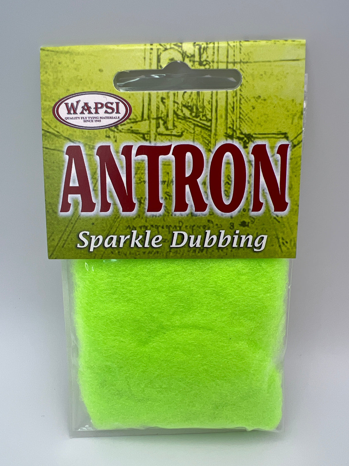 Wapsi Antron Sparkle Dubbing Fl. Chartreuse Dubbing