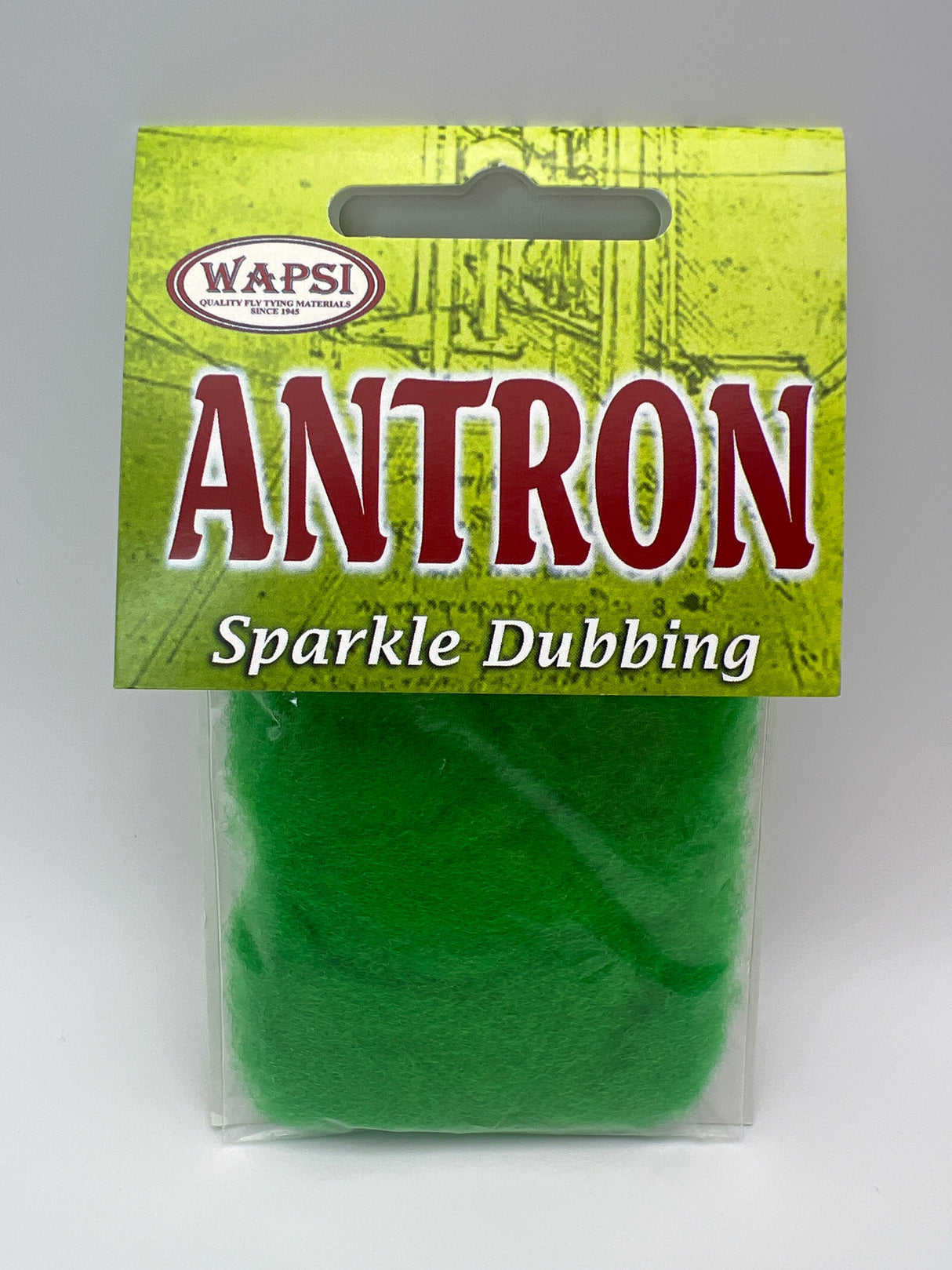 Wapsi Antron Sparkle Dubbing Green Dubbing
