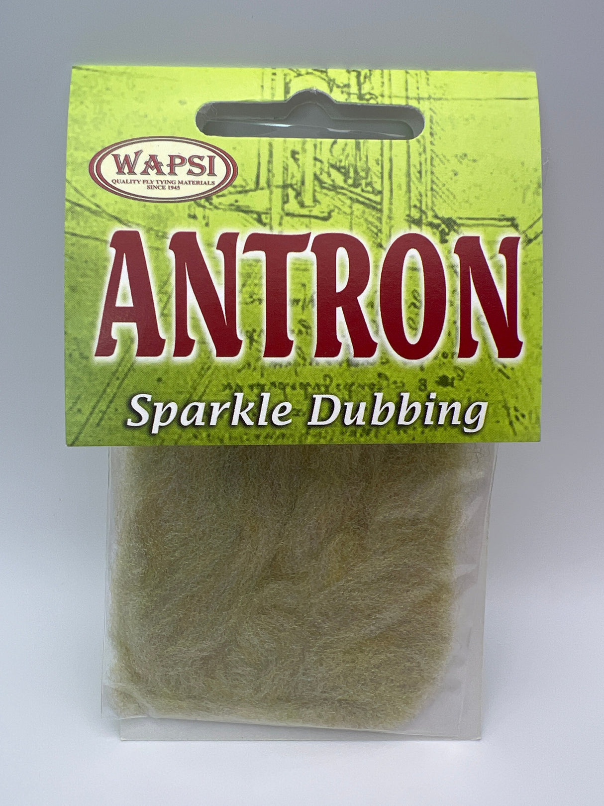 Wapsi Antron Sparkle Dubbing Light Olive Dun Dubbing