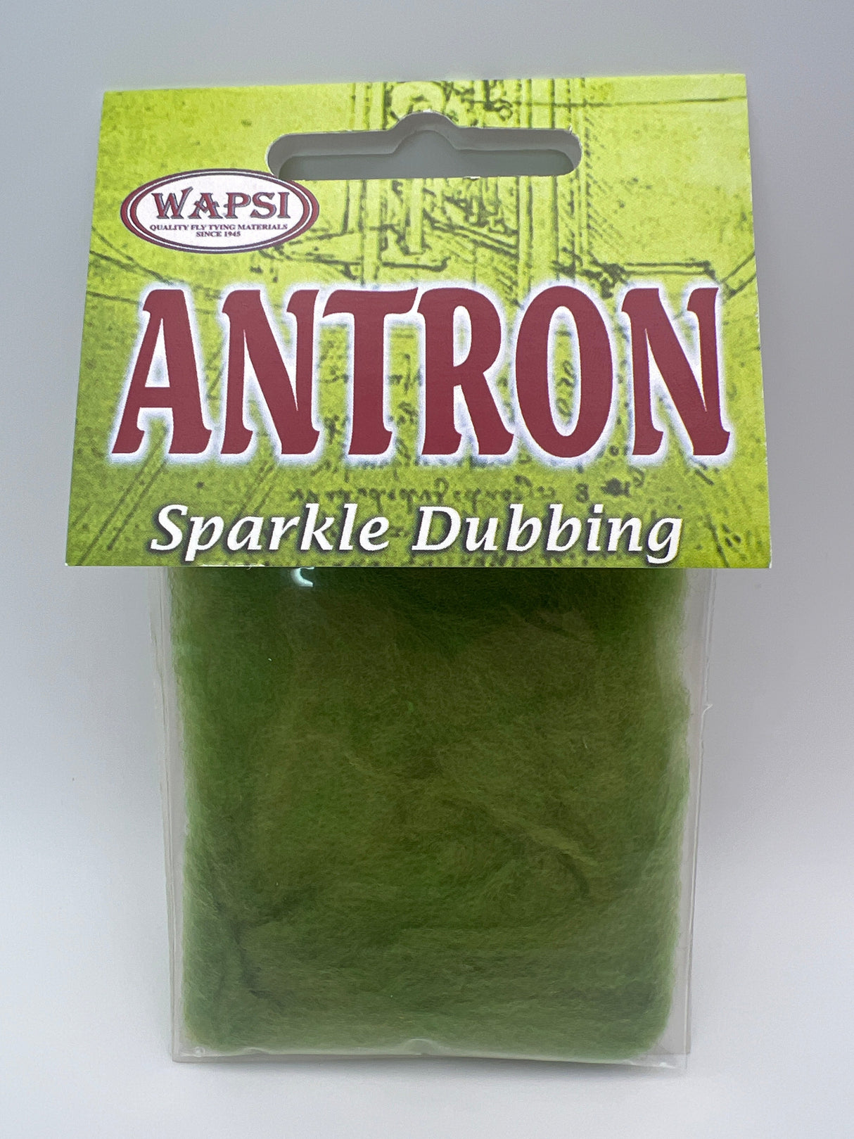 Wapsi Antron Sparkle Dubbing Olive Damsel Dubbing