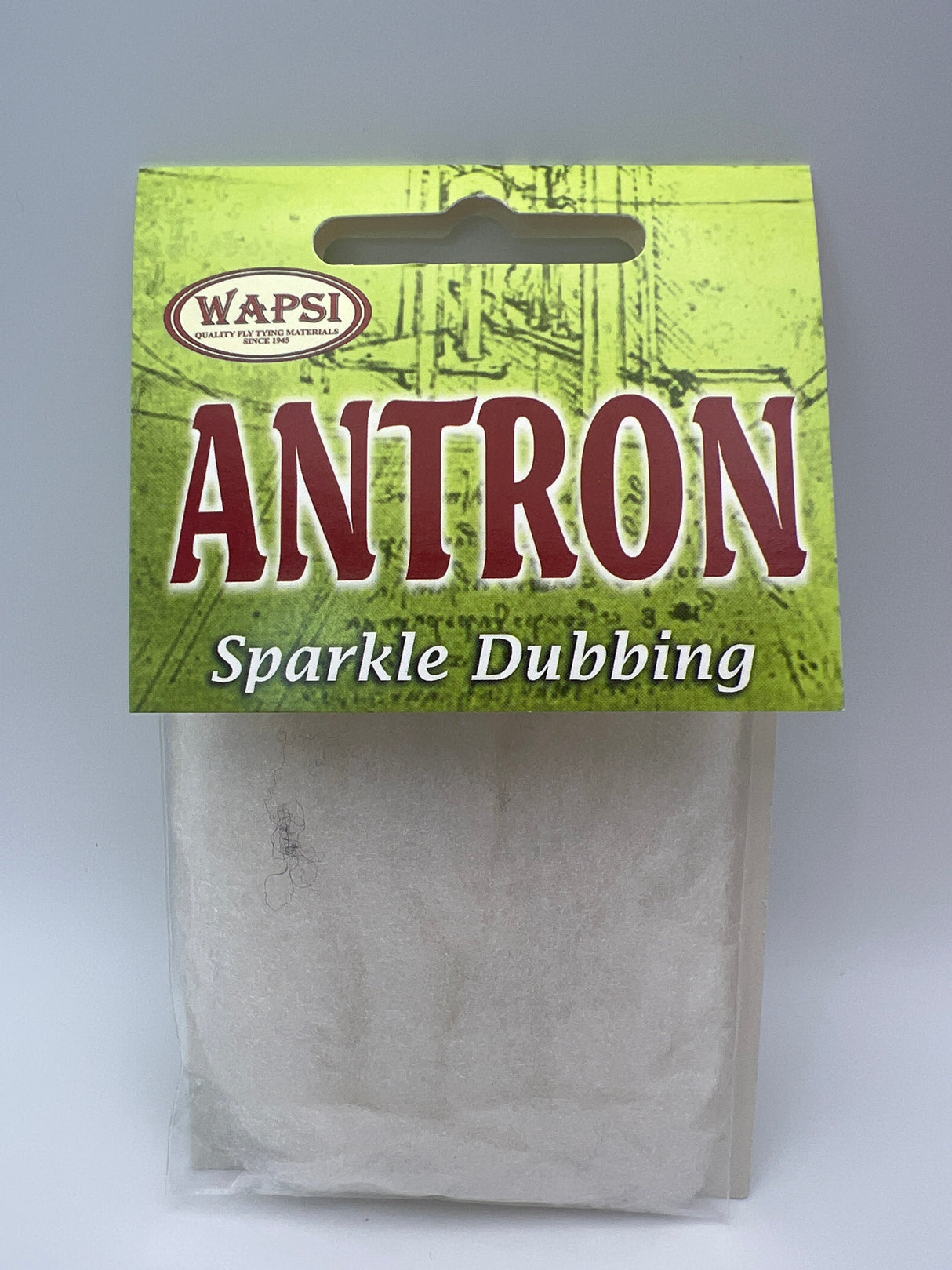 Wapsi Antron Sparkle Dubbing White Dubbing