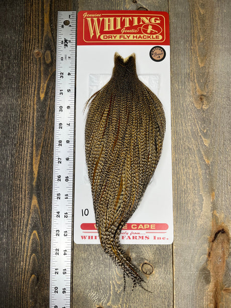 Whiting Bronze Cree Cape #10 Dry Fly Hackle