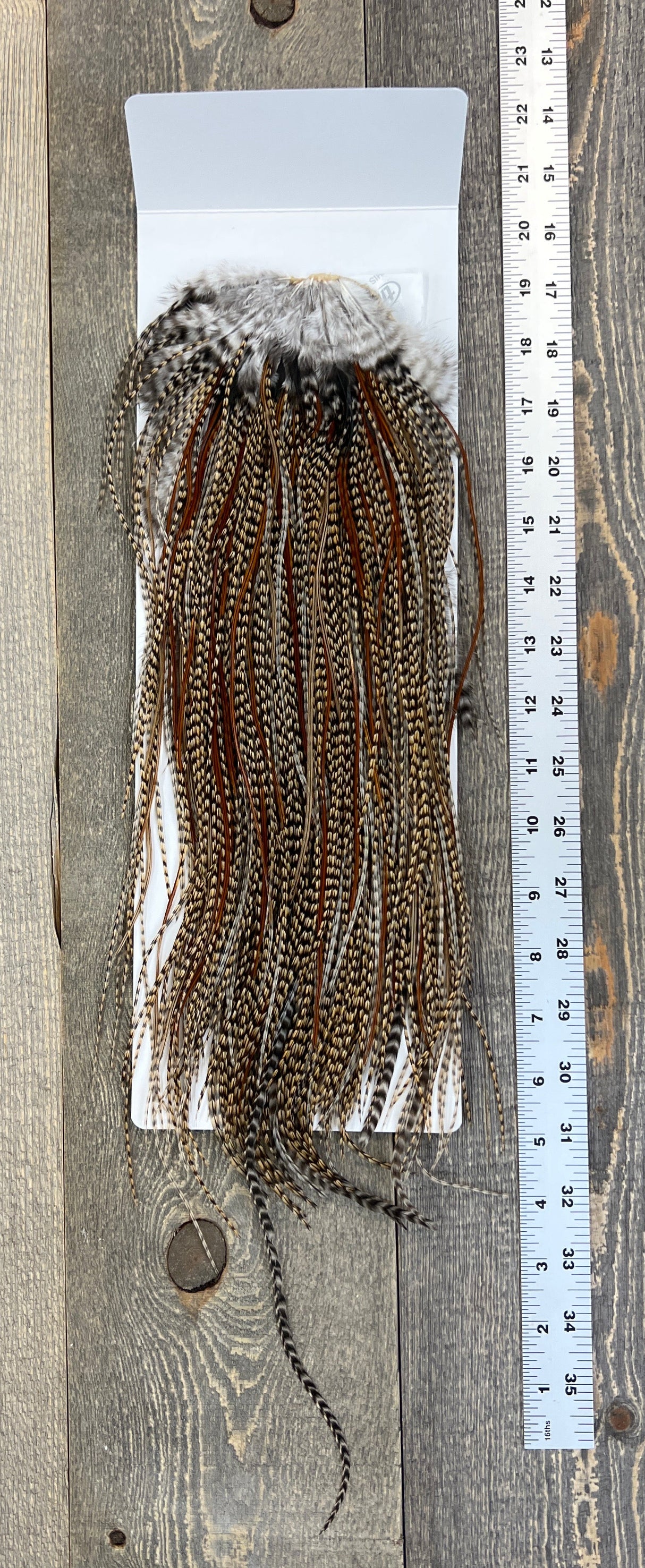 Whiting Bronze Grade Saddle Cree #20 Dry Fly Hackle