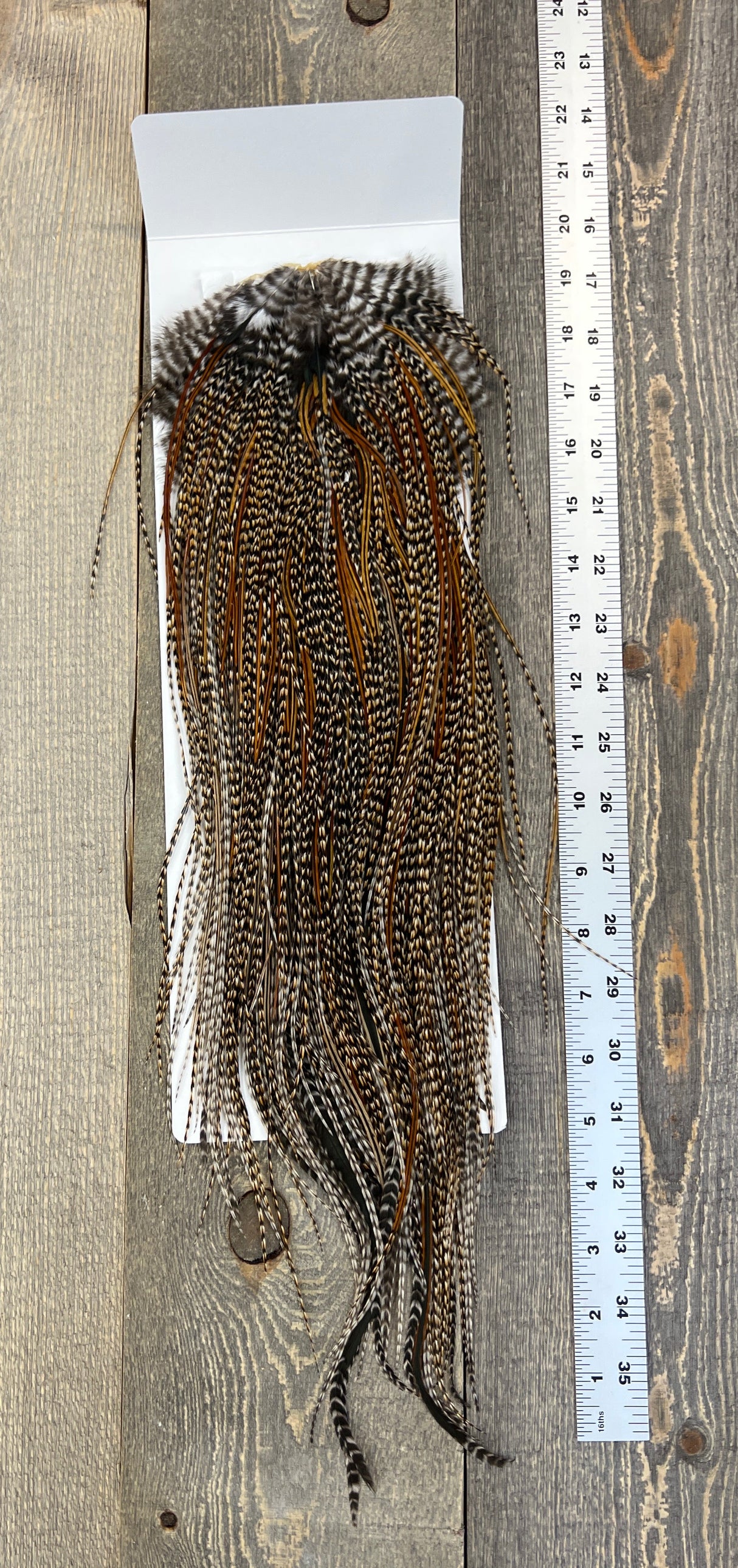 Whiting Bronze Grade Saddle Cree #3 Dry Fly Hackle