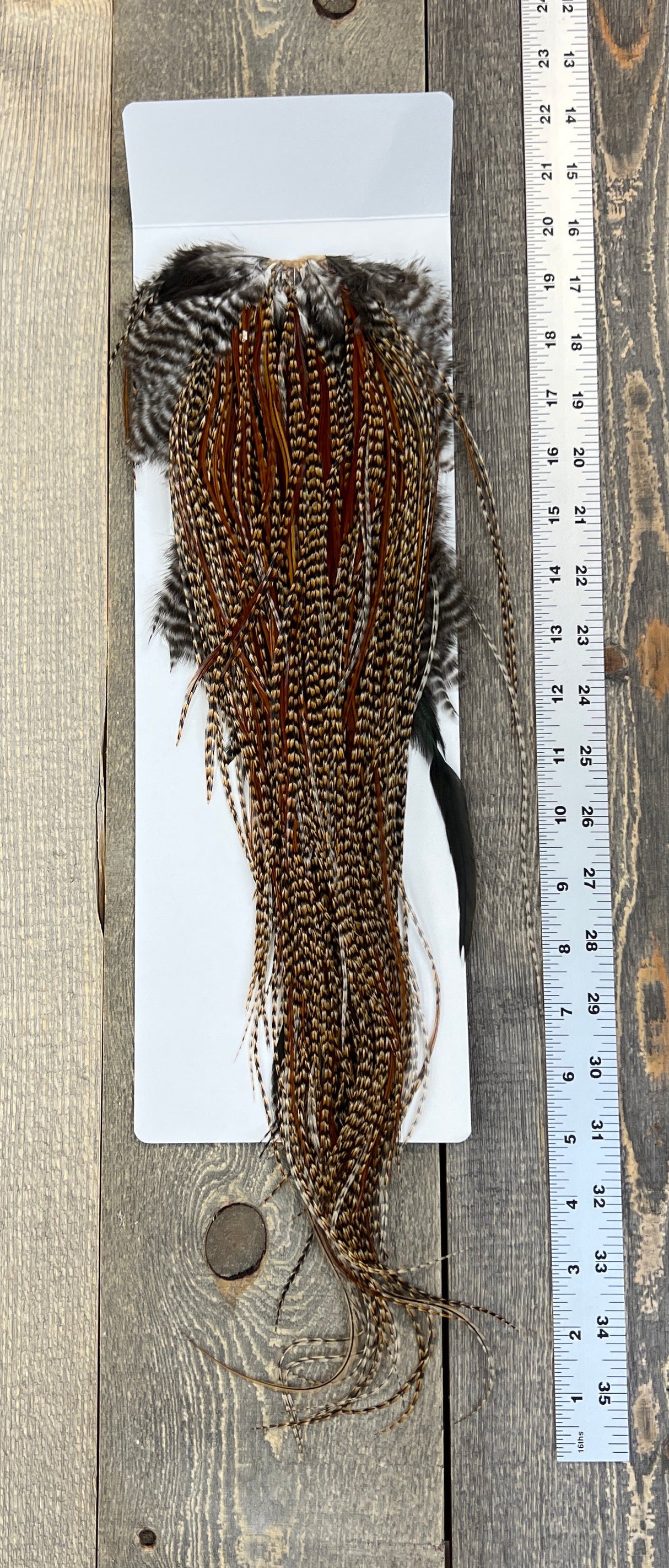 Whiting Bronze Grade Saddle Cree #6 Dry Fly Hackle