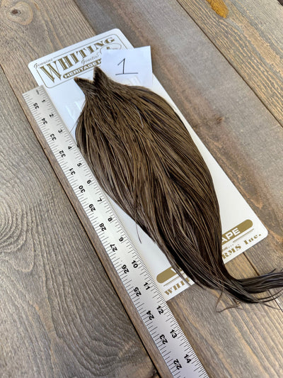 Whiting Heritage Cape Grade #1 - #01 Dry Fly Hackle
