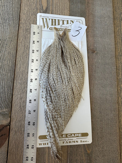 Whiting Heritage Cape Grade #1 - #03 Dry Fly Hackle