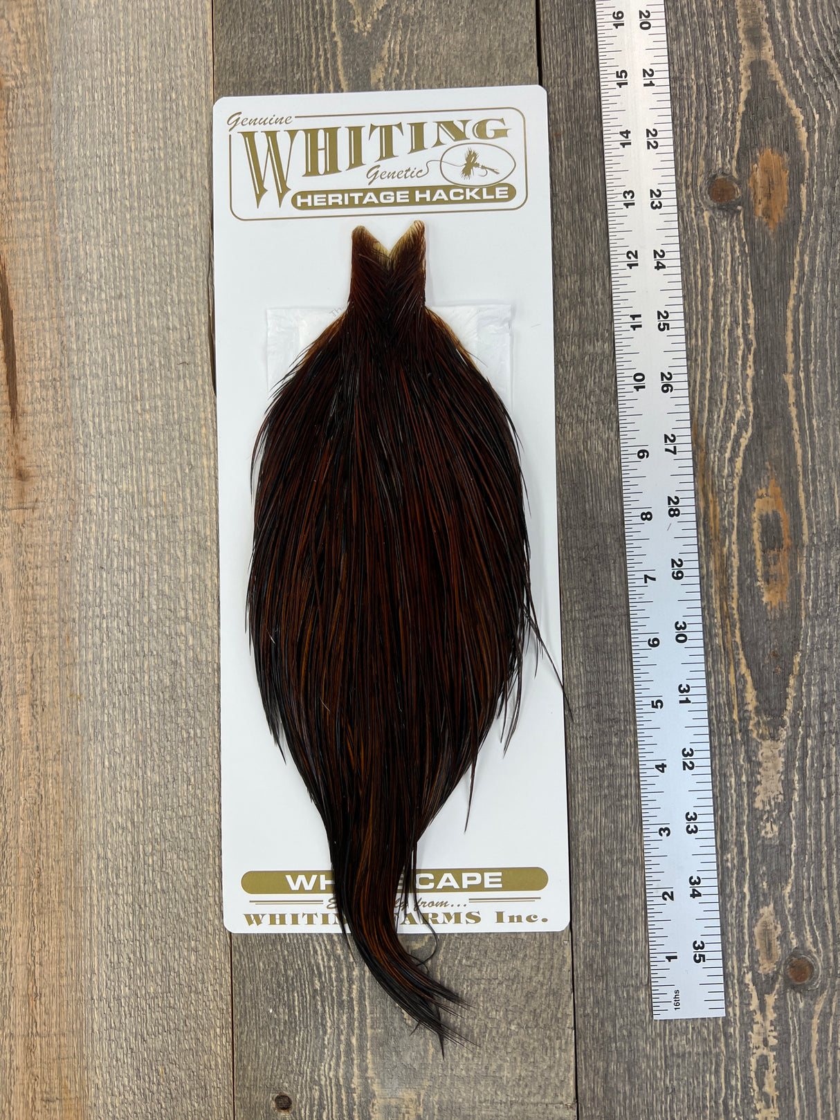 Whiting Heritage Cape Grade #1 - #04 Dry Fly Hackle