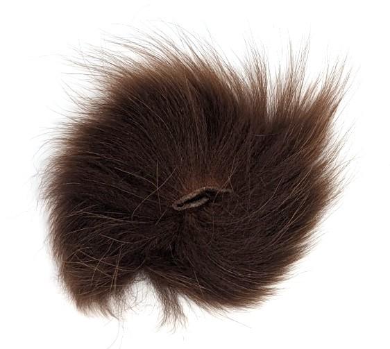Arctic Fox Tail Hair Brown Hair, Fur