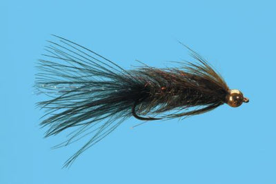 BH Mini Leech Black Trout Flies