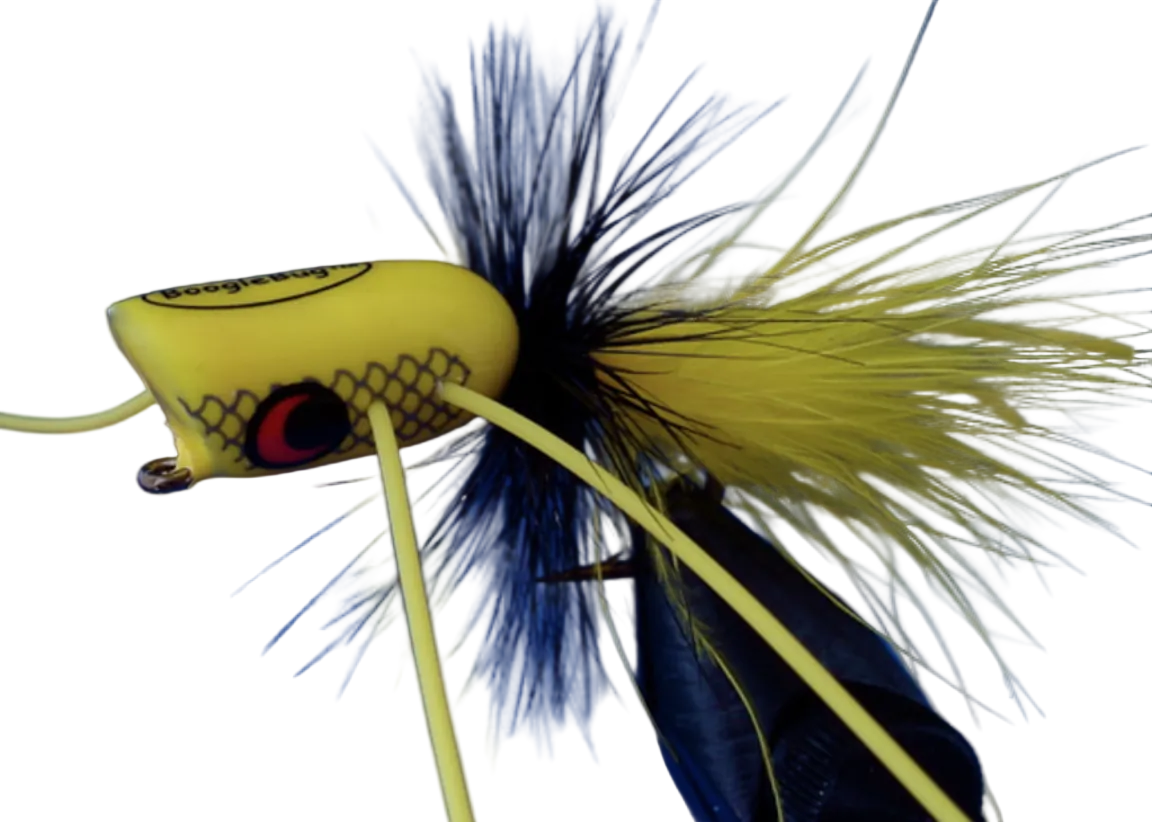 Boogle Amnesia Bug Yella Fella / #10 Warmwater Flies