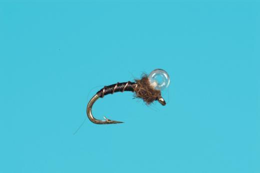 Bubble Back Midge Chocolate Trout Fly