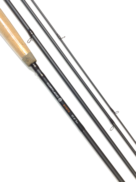 Cortland Nymph Series Rods 10'6" 4 Piece 2 Weight Fly Rods