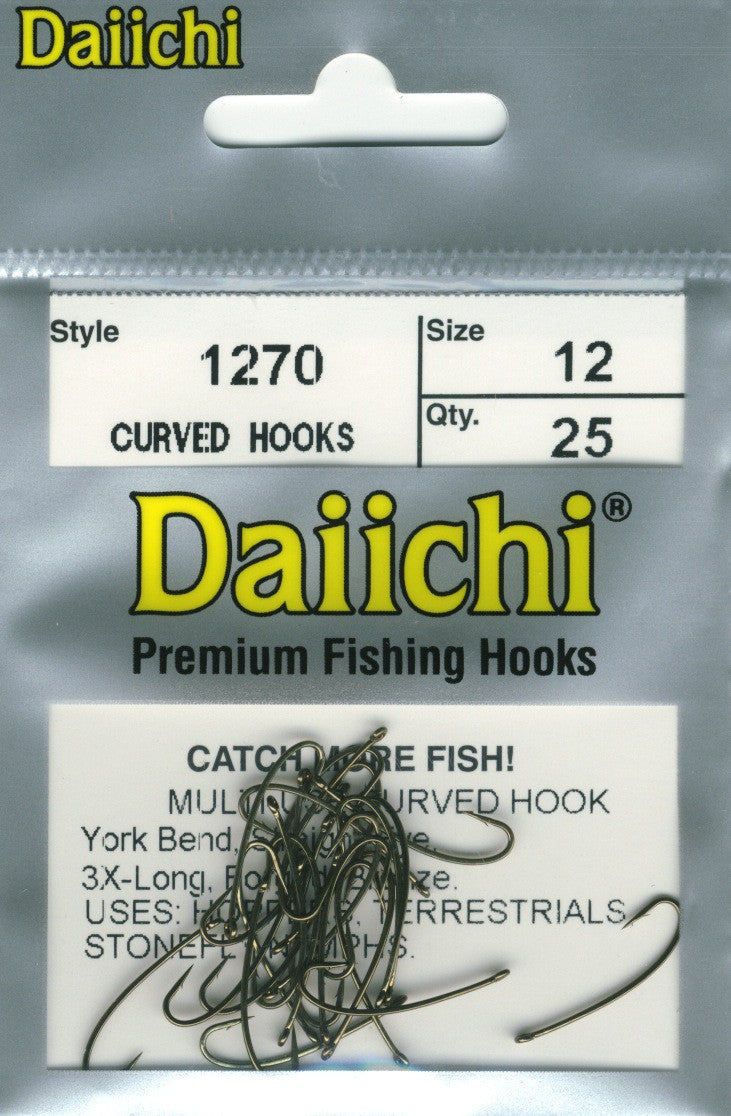 Daiichi 1270 Multi Use Curved Hook 10