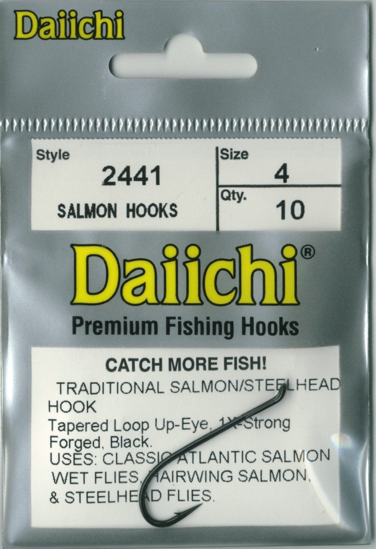 DAIICHI 2441 HOOK - Traditional Salmon & Steelhead Fly Tying Hooks