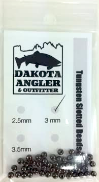 Dakota Angler Slotted Beads Black Nickel